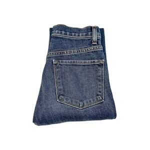 J. Brand Julia Ruffled Hem Denim Jeans Vintage Wash Size 24